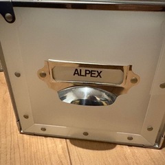 ALPEX 廃盤　音小屋120枚収納の画像