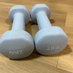 【取引中】【あげます】ダンベル2kg/本の画像