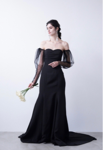 verawang avablack風ドレス