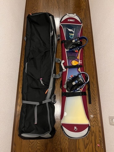 バートン スノボー ケース付ビンデング付140