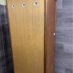 天童木工　ワードローブ　クローゼット　鍵付き　木製ワードローブの画像