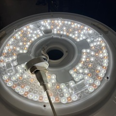 石 2510-441 Panasonic LED照明器具 2017年製 HH-CC0836AE 点灯確認済み リモコン未付属 キズ 汚れありの画像