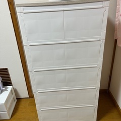 ニトリ 壁付きWTデコ二ー CV2 5段の画像