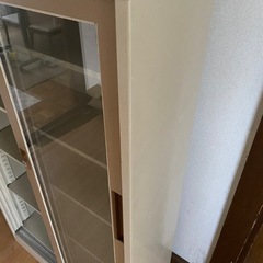 引き違い書庫　スチール製の画像