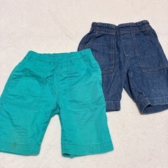 ハーフパンツ　110 GU ユニクロ　しまむらの画像