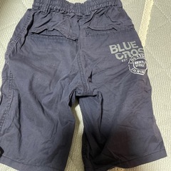 ブルークロスハーフパンツ120の画像