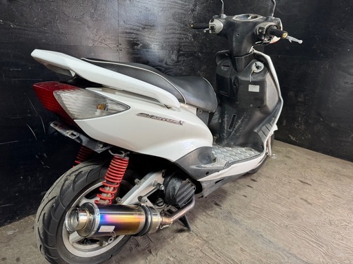 ★支払い総額6.0万円★走行テスト済み！早い者勝ち！ヤマハ シグナスXSR1型 SE12J 社外マフラー！アルミステップボード！カスタムベースに！！ ☆支払い総額6.0万円☆走行テスト済み！早い者勝ち！ヤマハ シグナス