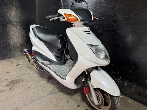 ★支払い総額6.0万円★走行テスト済み！早い者勝ち！ヤマハ シグナスXSR1型 SE12J 社外マフラー！アルミステップボード！カスタムベースに！！ slide_file.jpg