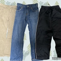 男児120冬服16点セットの画像