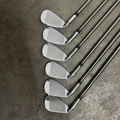 テイラーメイド GLOIRE アイアンセット Fujikura GL2200シャフト 5-P シャフトR 中古 ゴルフクラブ ゴルフ メンズ 右利き Y2327の画像