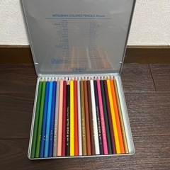 　色鉛筆　24色セット(一本足りず)の画像