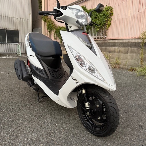 KYMCO VJR125 FI ホワイト　実働　動画あり　大阪