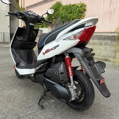 KYMCO VJR125 FI ホワイト　実働　動画あり　大阪の画像