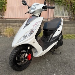 KYMCO VJR125 FI ホワイト　実働　動画あり　大阪の画像