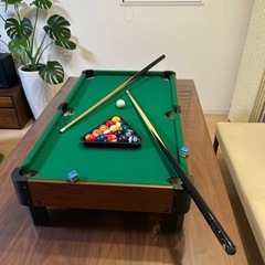 卓上ビリヤード　セットの画像