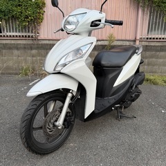 ホンダ　Dio110 JF31 ホワイト　実働　動画あり　大阪の画像