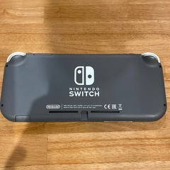 箱付き　Switch lite グレーの画像