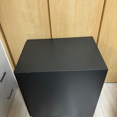 3段ワゴン ブラック 収納ワゴン デスクワゴン の画像