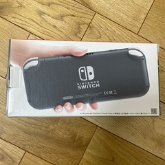 箱付き　Switch lite グレーの画像