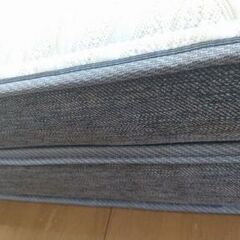 札幌市近郊にお住まいの方限定！送料無料！ニトリ Nスリープ ハード H1-02 CR VH セミダブルの画像