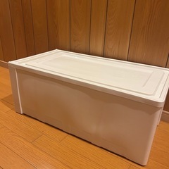 (新品)アイリスオーヤマ ロングチェスト 収納ケースの画像