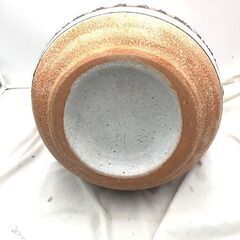 【❗️✨民族調デザイン 花器✨❗️】 両手取っ手付き大型ツボ インテリア装飾・店舗什器・エスニックモダン陶器の画像