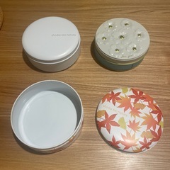 決定　缶　３つの画像