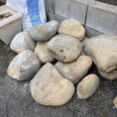 庭石/石/ガーデニング/四日市市/0円/引き取り限定の画像