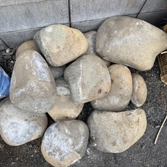 庭石/石/ガーデニング/四日市市/0円/引き取り限定の画像