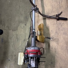 レトロ シクタニ刈払機 ジャンクの画像