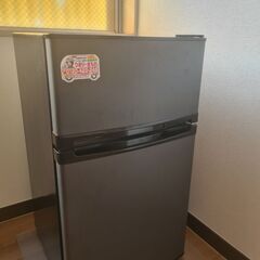 シンプル冷蔵庫 MAXZEN JR087ML01GMの画像