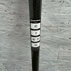 【新品未使用】Taylormade 純正シャフト TENSEI レッド TM60 flex-R D0 3W 40,25 スリーブなし ゴルフクラブ ゴルフ用品 Y2330の画像
