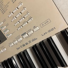 CASIO キーボード　LK-221の画像