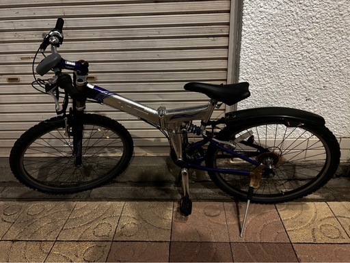 10/24SHIMANO 折り畳み可能自転車  26インチ　クロスバイク