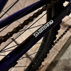 SHIMANO 折り畳み可能自転車  26インチ　クロスバイクの画像