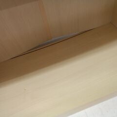 リユースのサカイ栃木店★ジモティ割あり★  本棚 ベージュ W59×D29.5×H180 クリーニング済み TC11168の画像