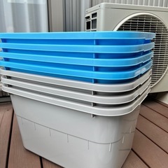 美品✨タライ36L 22個セット！！メダカ・針子・金魚飼育に🐟の画像