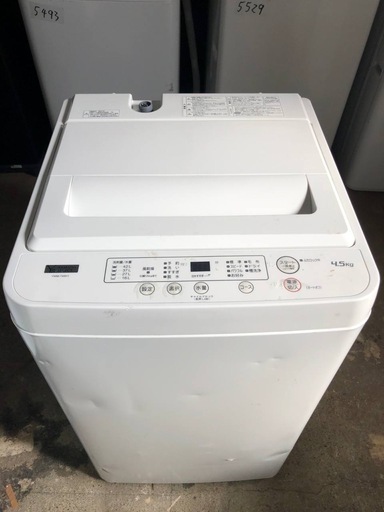 洗濯機 ヤマダ 4.5キロ 2021年製