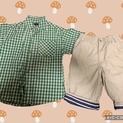 男児130夏服11点セットの画像