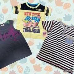 男児130夏服11点セットの画像