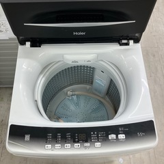 安心の1年間保証付き！Haier全自動洗濯機2023年製5.5kg【トレファク堺福田店】の画像