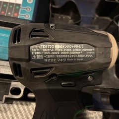 【美品】マキタ　インパクト　TD172の画像
