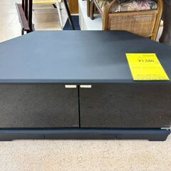 【ジャングルジャングル岩出店】【B234】引き出し付きTV台  ブラック 幅85cm×奥行42cm×高さ40cm  中古 家具 和歌山 岩出市 紀の川市 海南市の画像