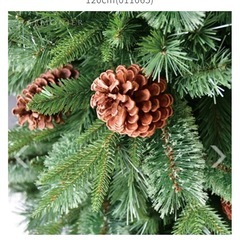 ハルモニア　マツボックリ付きクリスマスツリー（装飾品なし）の画像