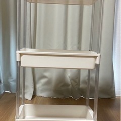 3段収納ラックの画像