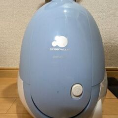 【ジャンク品】グリーンウッド 紙パック式掃除機    Greenwood GVC-A30Nの画像