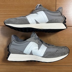 ニューバランス　靴　サイズ18 グレーの画像