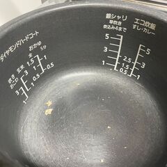 【リユースショップスパークル】IHジャー炊飯　炊飯器　パナソニック　SR-HB107　5合炊き(1.0L)　2018年製　配送可能♪の画像