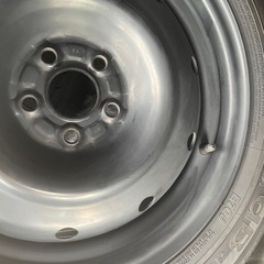 バリ溝　トヨタ純正　GR86 スチールホイールの画像
