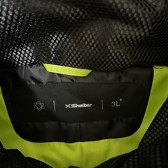 ワークマン エックスシェルター 断熱αイージスプレミアム防水防寒スーツ 3Lの画像